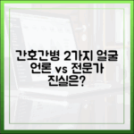 간호간병 2가지 얼굴: 언론 vs 전문가