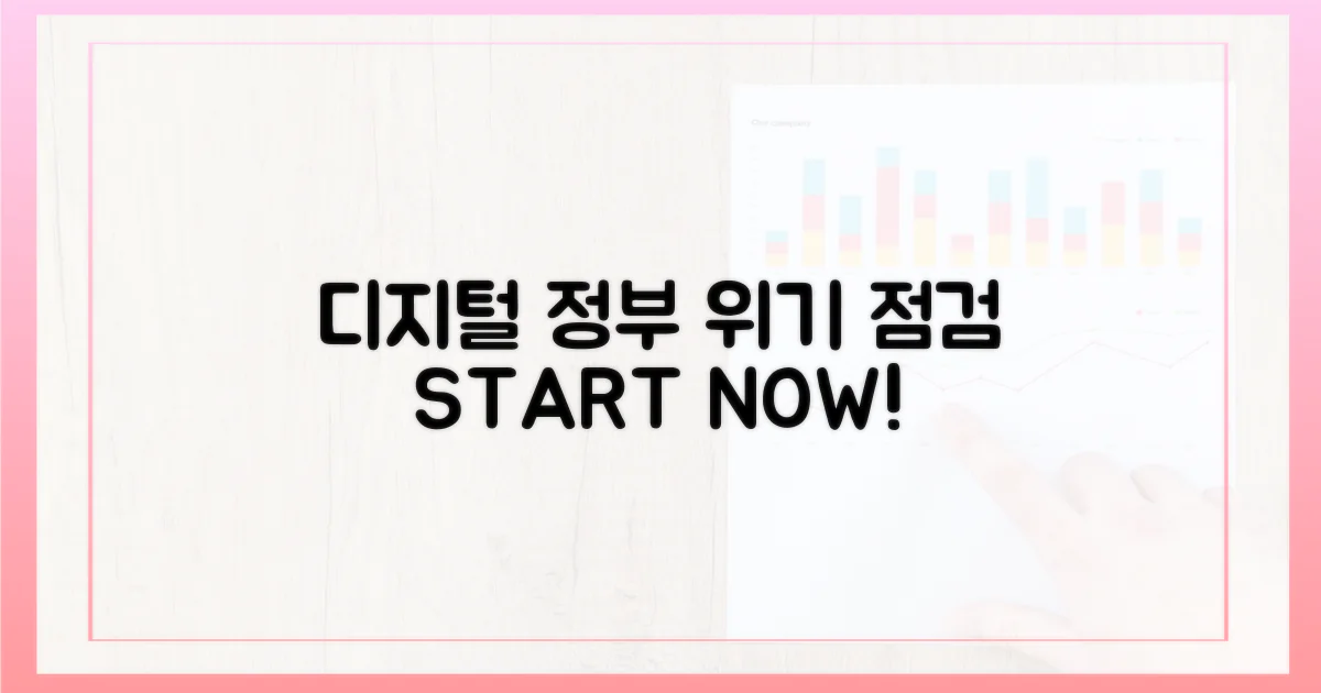 디지털 정부, 위기 점검을 시작하세요.