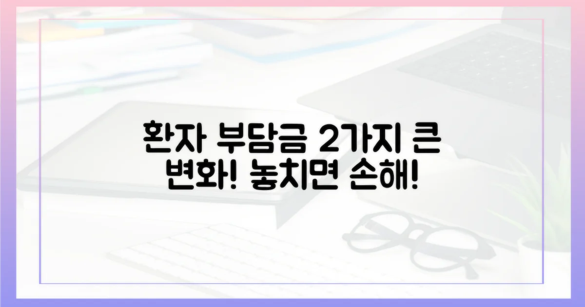 2가지 환자 부담 변화
