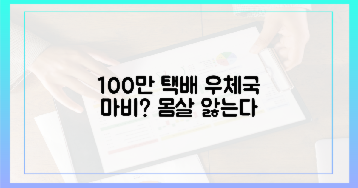 100만 건 초과 택배, 우체국 몸살 앓나