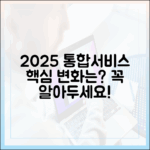 2025 간호간병 통합서비스 확대, 무엇이 달라질까요?