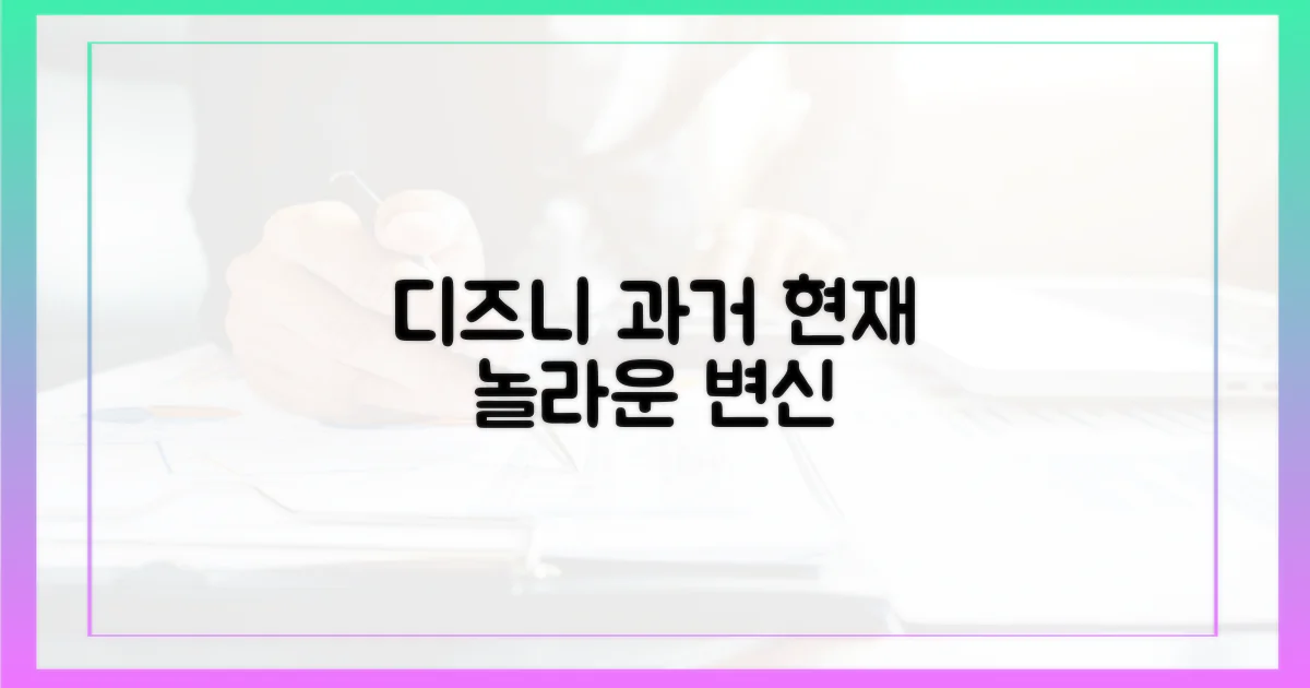 과거와 현재, 디즈니+의 변신