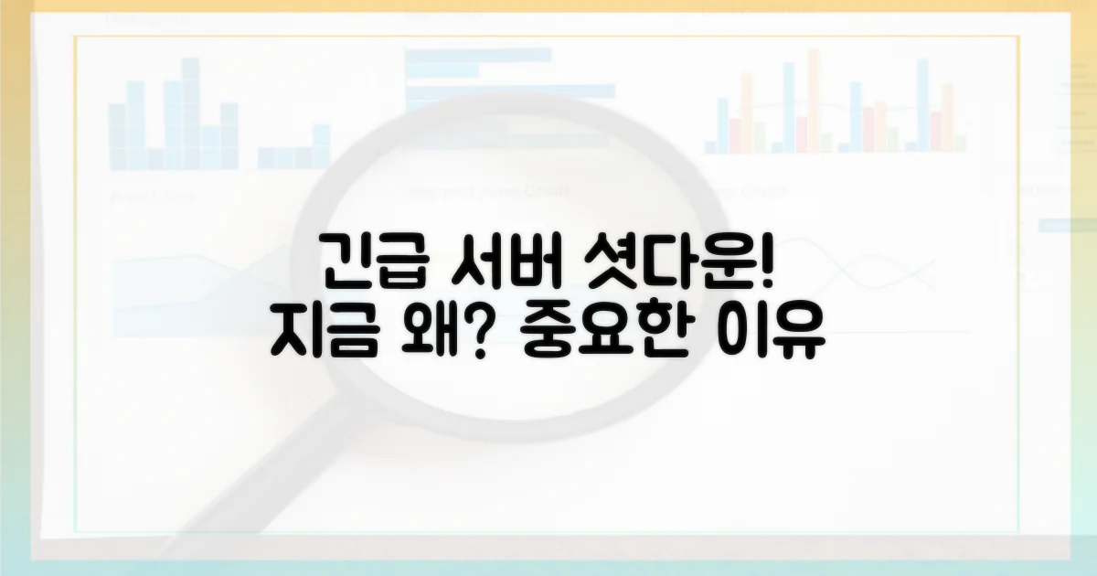 서버 셧다운: 왜 지금일까?