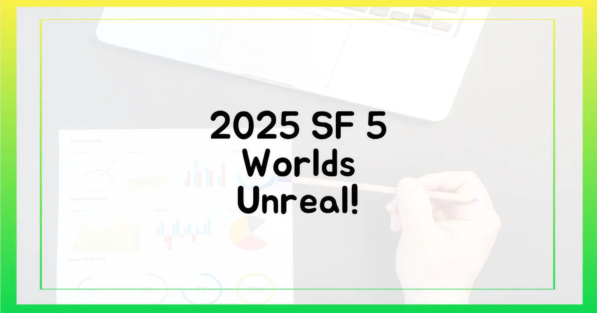 2025년, 5개의 놀라운 SF 세계