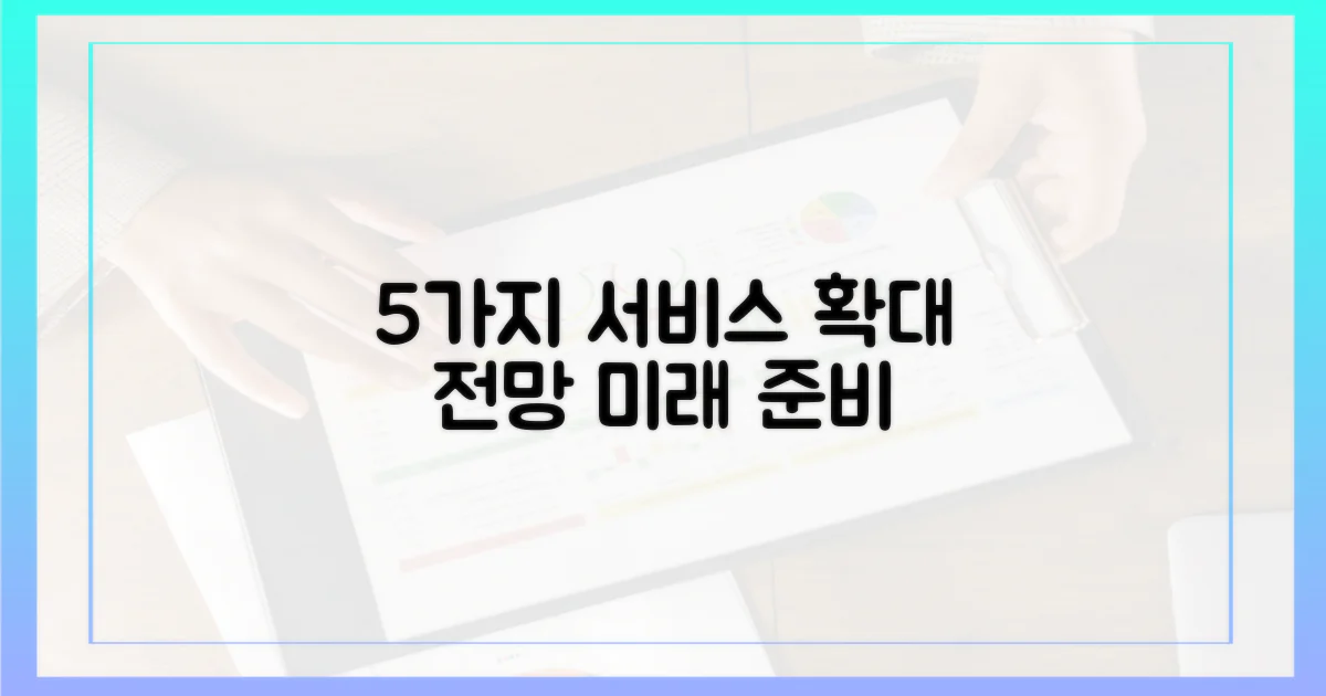 5가지 서비스 확대 전망