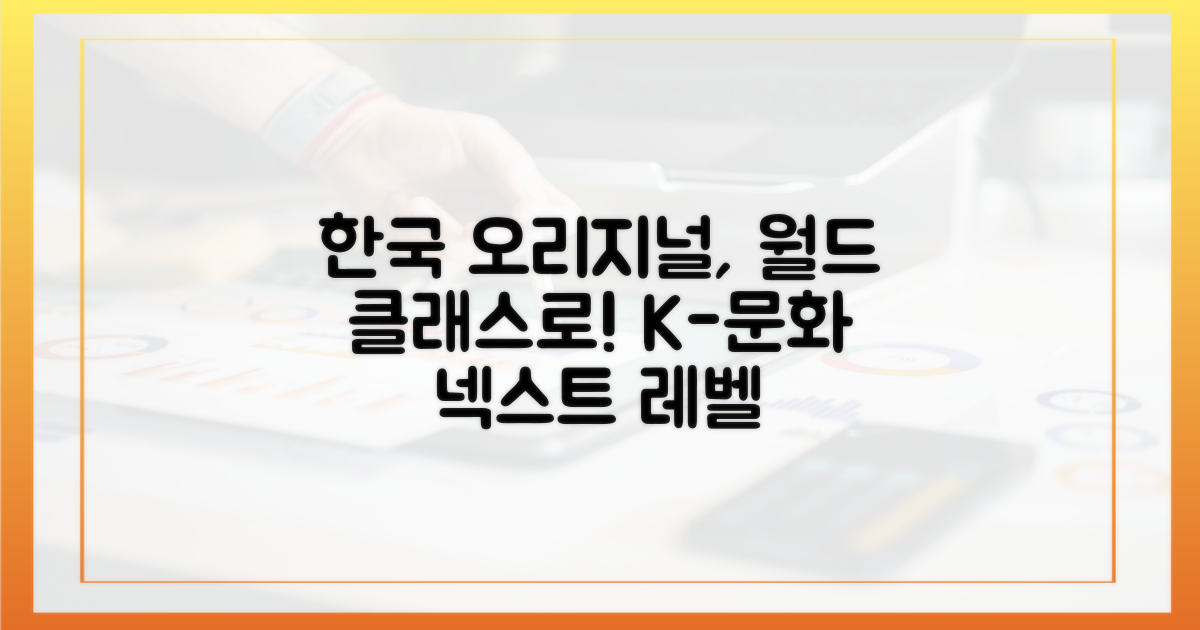 한국 오리지널, 세계와의 만남