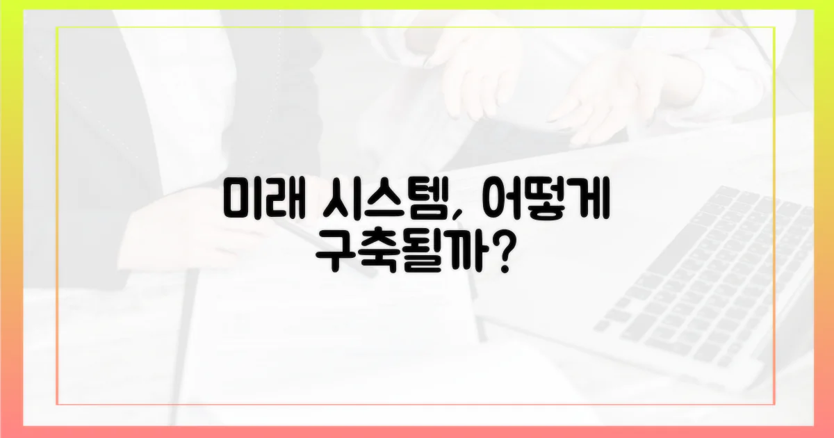 미래 시스템, 어떻게 구축될까?