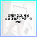 행정 전문가가 분석한 국가정보자원관리원 화재, 재발 방지 대책은?
