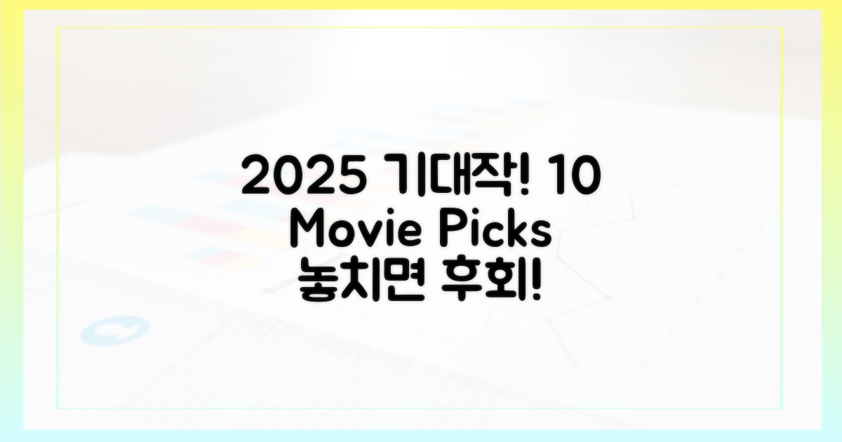 2025년 10+편 기대작