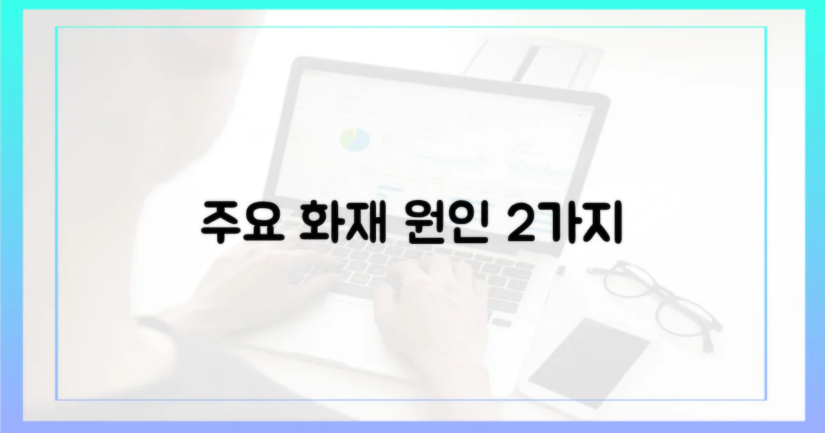 2가지 주요 화재 원인