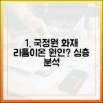 리튬이온 배터리가 원인? 국가정보자원관리원 화재 원인 심층 분석