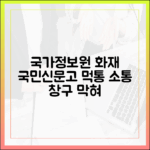 국민신문고부터 각종 민원까지, 국가정보자원관리원 화재로 막힌 소통 창구