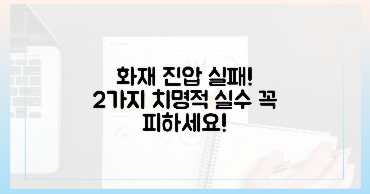 2가지 화재 진압 실패 요인