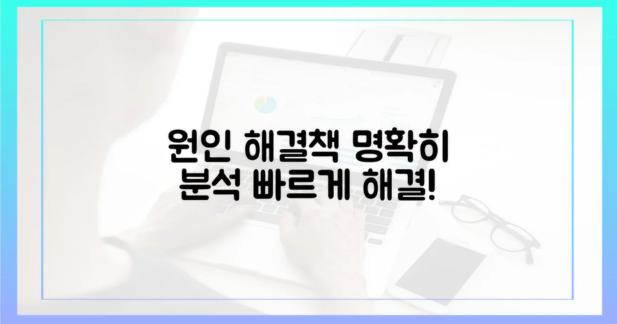원인과 해결책 분석