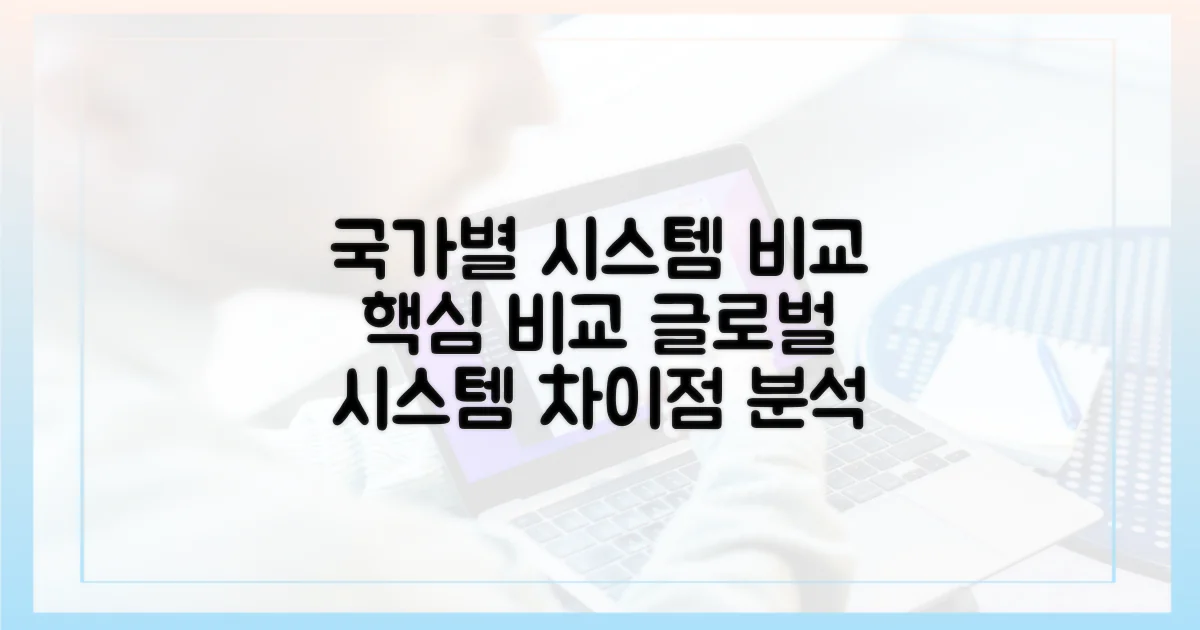 다른 국가 시스템 비교