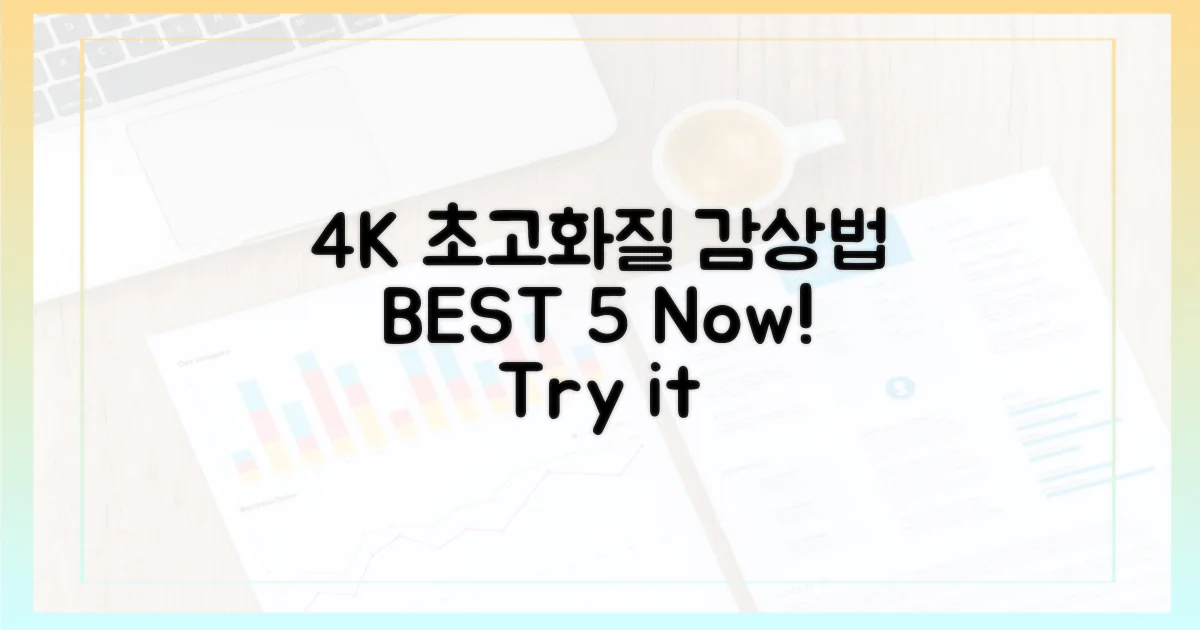 5가지 4K 감상법