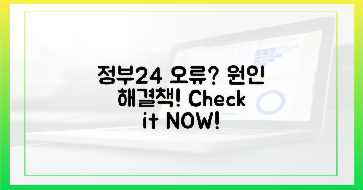 정부24 장애, 원인은 무엇?