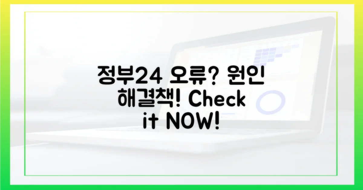 정부24 장애, 원인은 무엇?