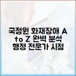 행정 전문가가 분석한 국가정보자원관리원 화재 및 서버 장애 사태 A to Z