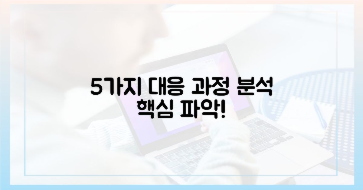5가지 대응 과정 분석