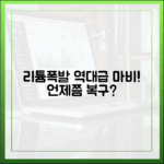 리튬이온 배터리 폭발이 부른 역대급 행정 마비 사태, 복구는 언제쯤?