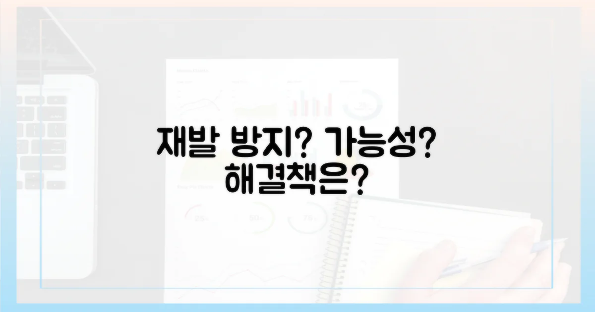 재발 방지, 가능할까?