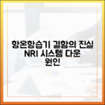 항온항습기 문제란 무엇인가? 국가정보자원관리원 시스템 중단의 핵심 원인