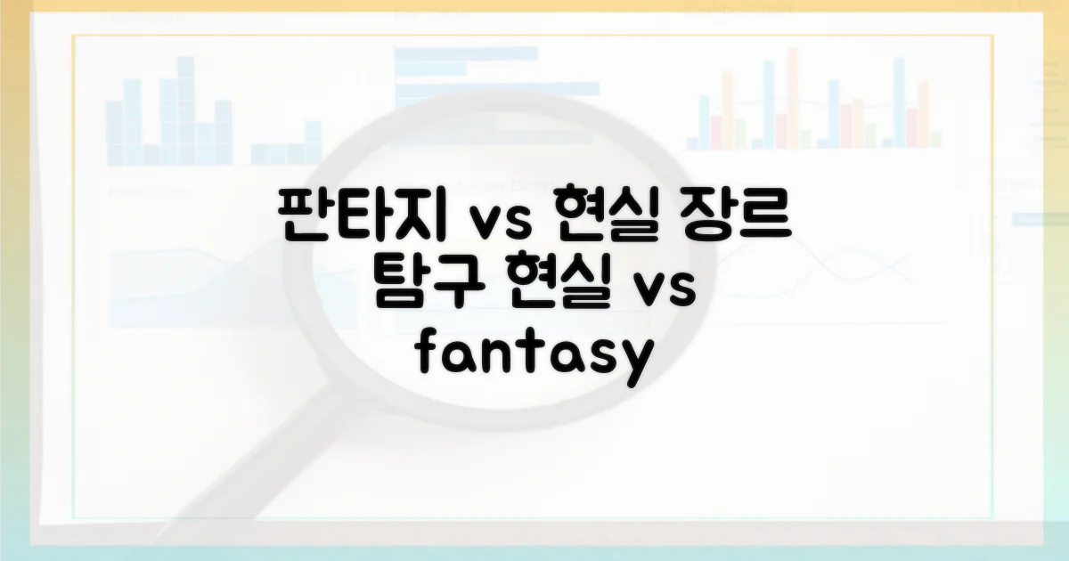 판타지 vs 현실: 장르 탐구