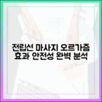 전립선 마사지와 오르가즘: 의학적 효과와 안전성에 대한 최신 보고