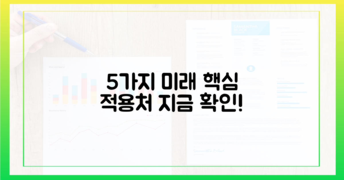 5가지 잠재적 적용 분야