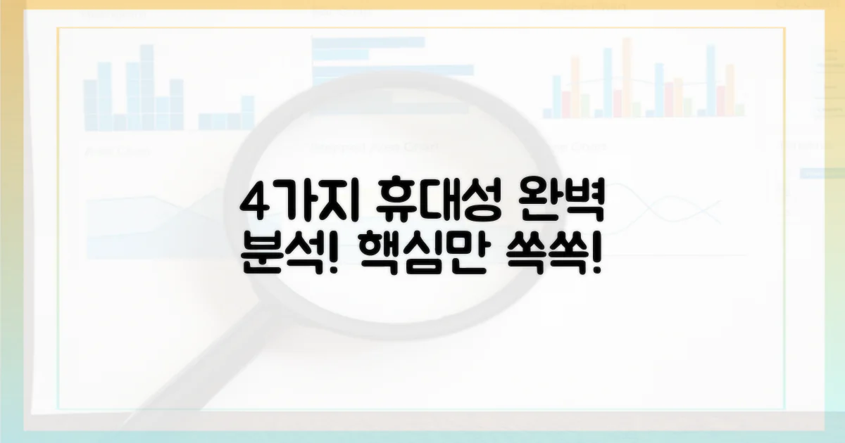 4가지 휴대성 분석