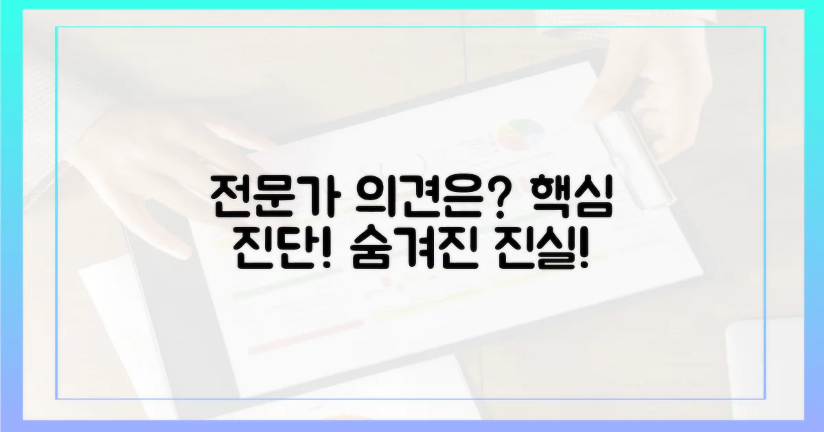 전문가들은 무엇이라 말하나?