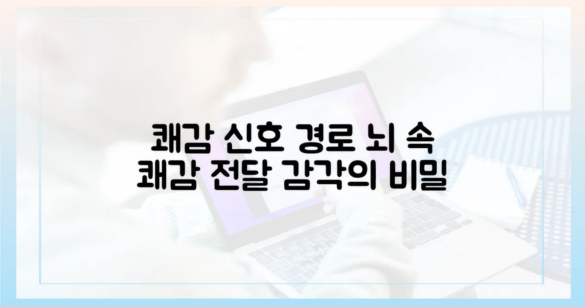 신경 신호: 쾌감 전달 경로