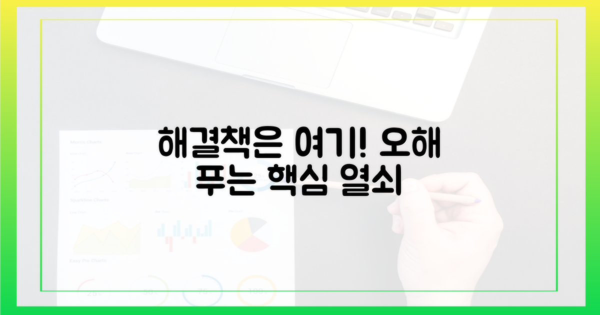 오해를 푸는 열쇠를 찾으세요.