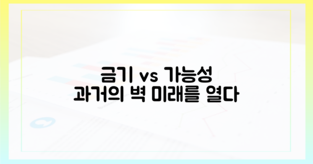 과거 금기 vs 현재 가능성