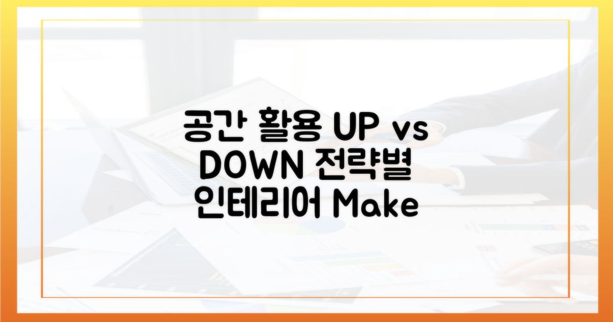 활용도 UP vs Down: 공간별 연출