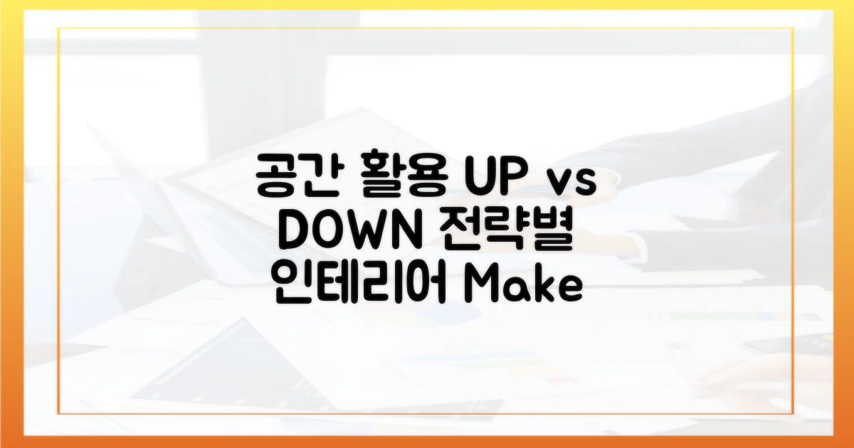 활용도 UP vs Down: 공간별 연출