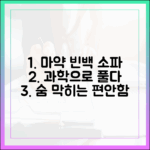 '마약 소파' 빈백 소파의 편안함, 그 과학적 원리 분석