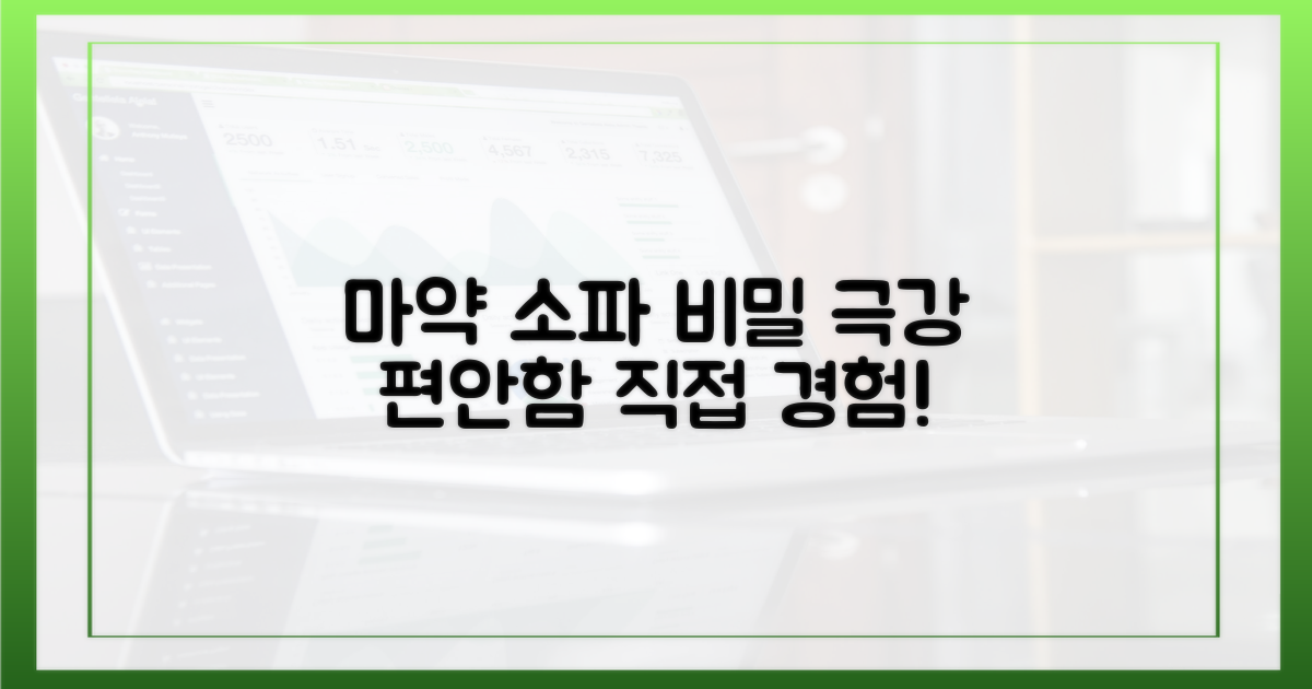 마약 소파'의 비밀, 놀라운 편안함