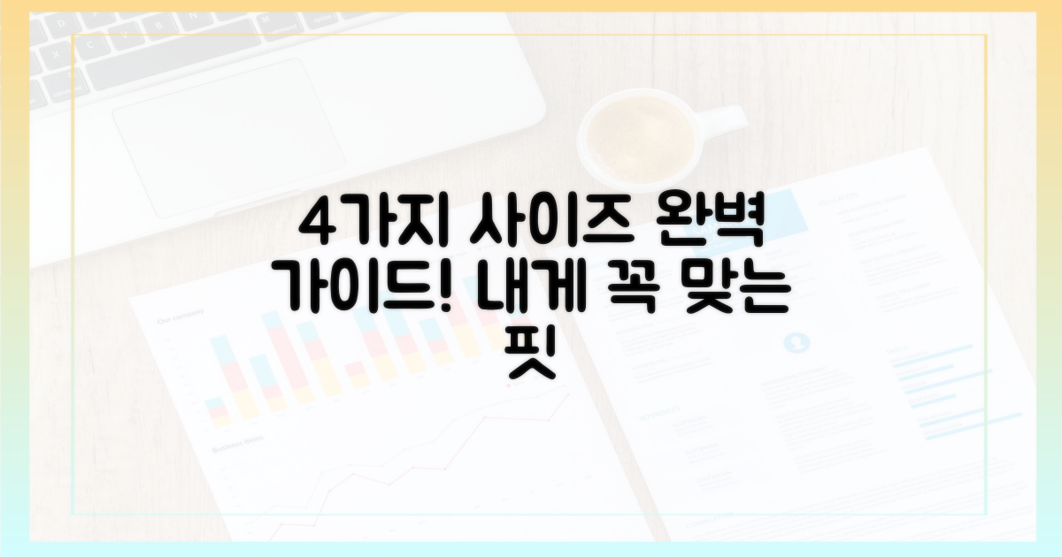 4가지 사이즈 가이드