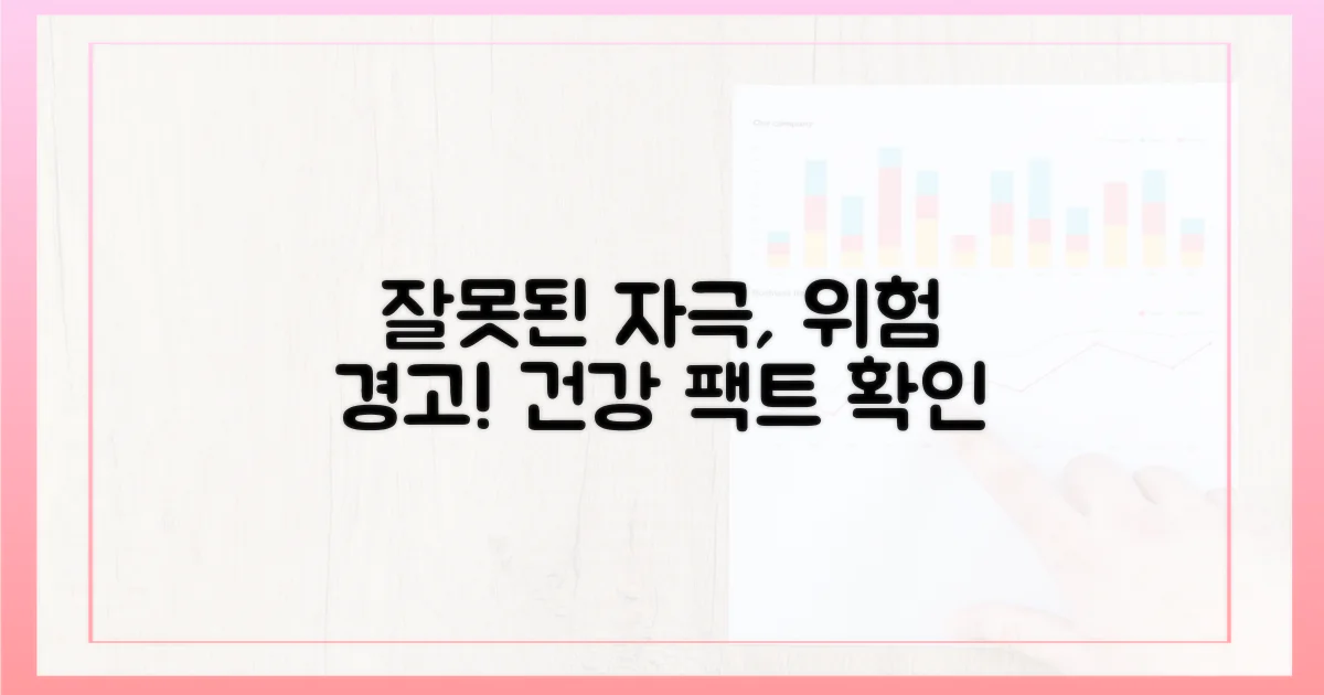 잘못된 자극의 위험성