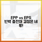 빈백 소파 충전재(EPP vs EPS) 전격 비교: 어떤 게 더 좋을까?