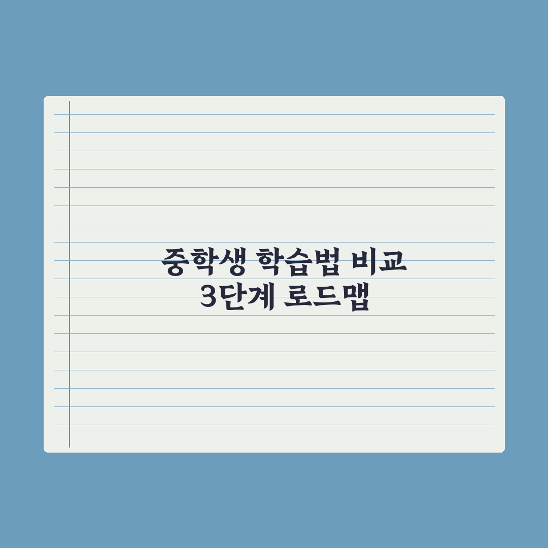 중학생 학원 vs 인강 vs 과외 비교 완벽가이드: 전문가의 5가지 기준